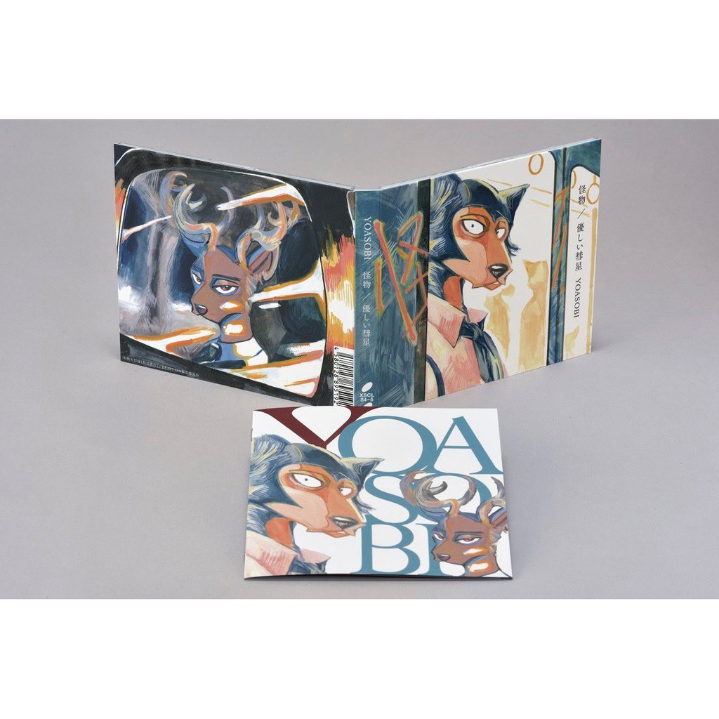 日版)YOASOBI《怪物/ 優しい彗星》BEASTARS 期間生産限定(CD+DVD 