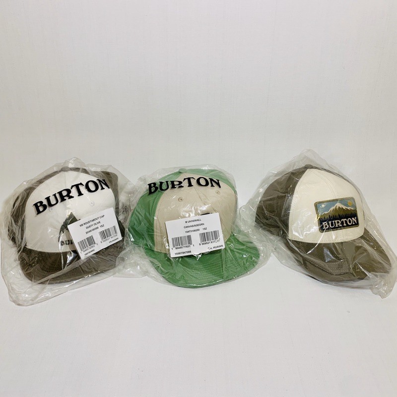 全新/BURTON 棒球帽3款| 蝦皮購物