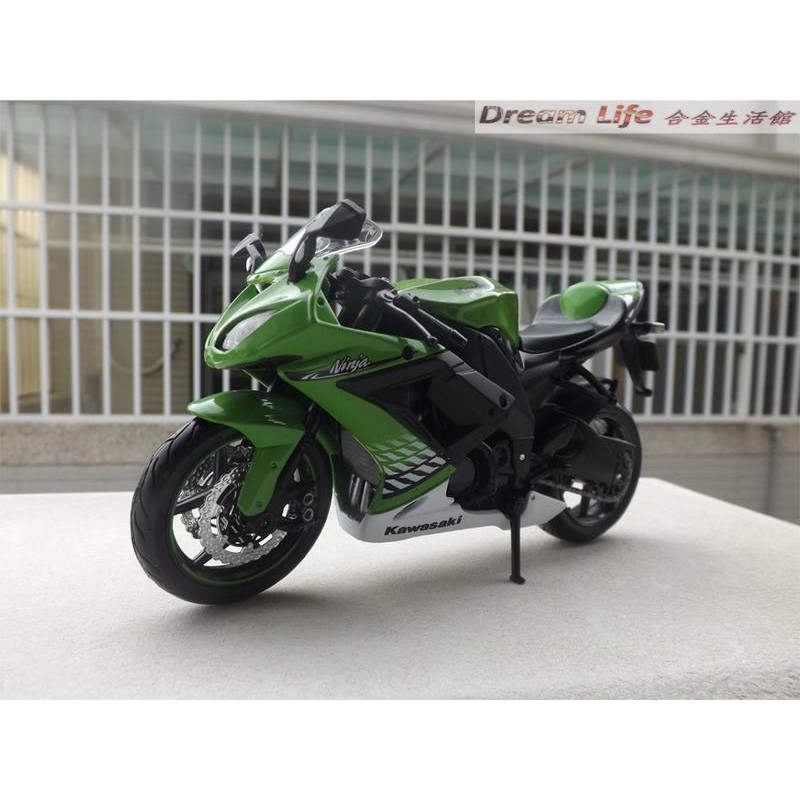 Maisto 精品】1/12 KAWASAKI NINJA ZX-10R 情人節經典跑車~ 全新品 