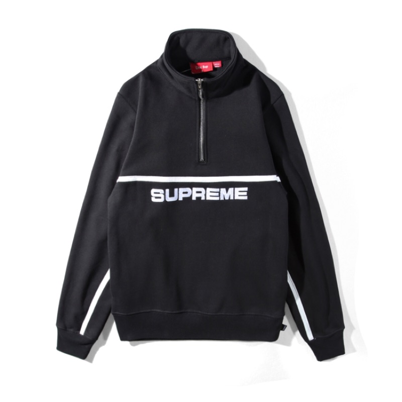 二手）Supreme 17fw 2-Tone Half Zip Sweatshirt | 蝦皮購物