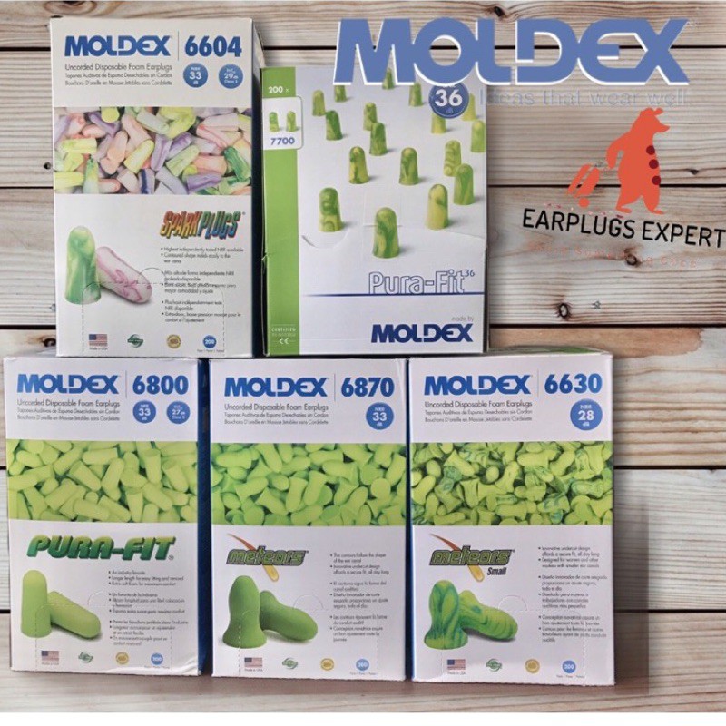 耳塞專家】Moldex 6800 6870 7700 6604 6630 6620美國進口超靜音防音