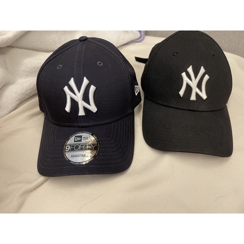 克米代購】New ERA 洋基帽NY帽深藍電繡立體LOGO復古老帽Yankee 9forty