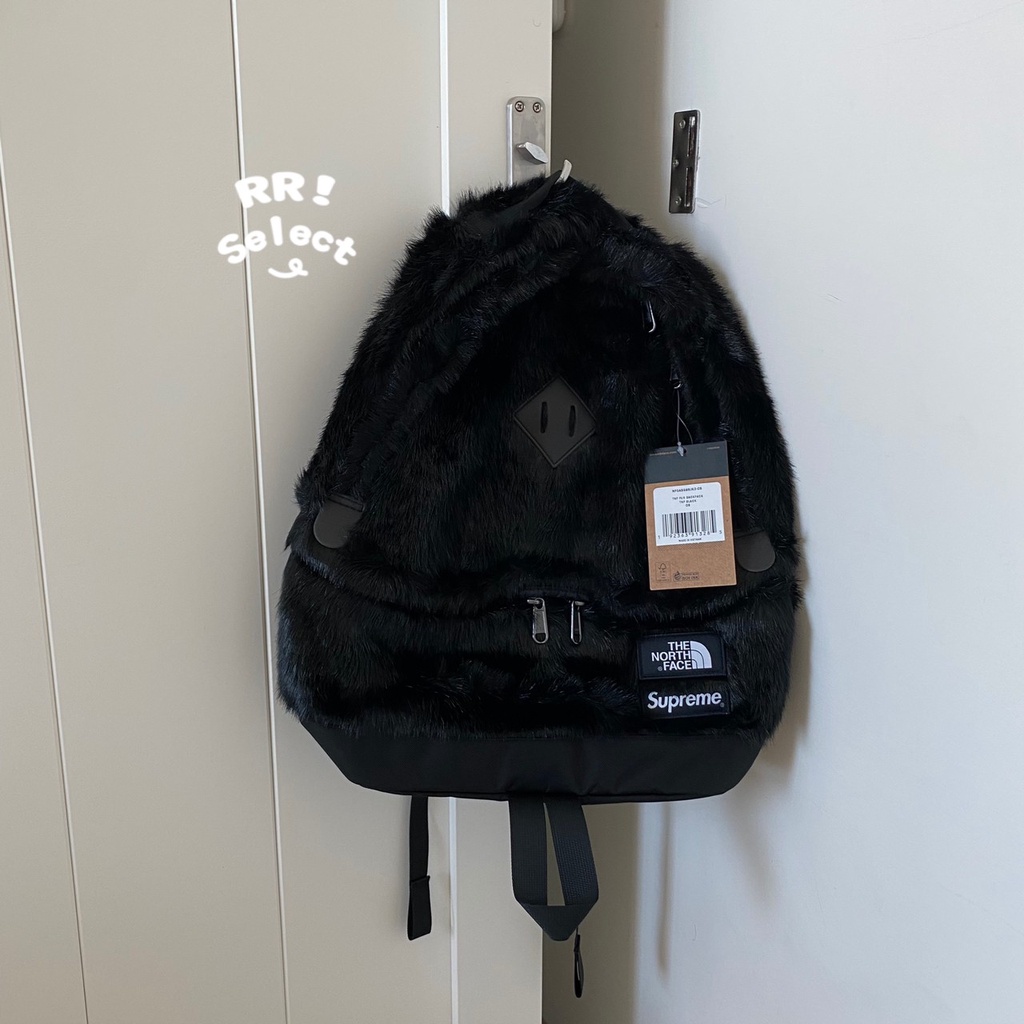 [RRselect] Supreme The North Face Faux Fur Backpack Black