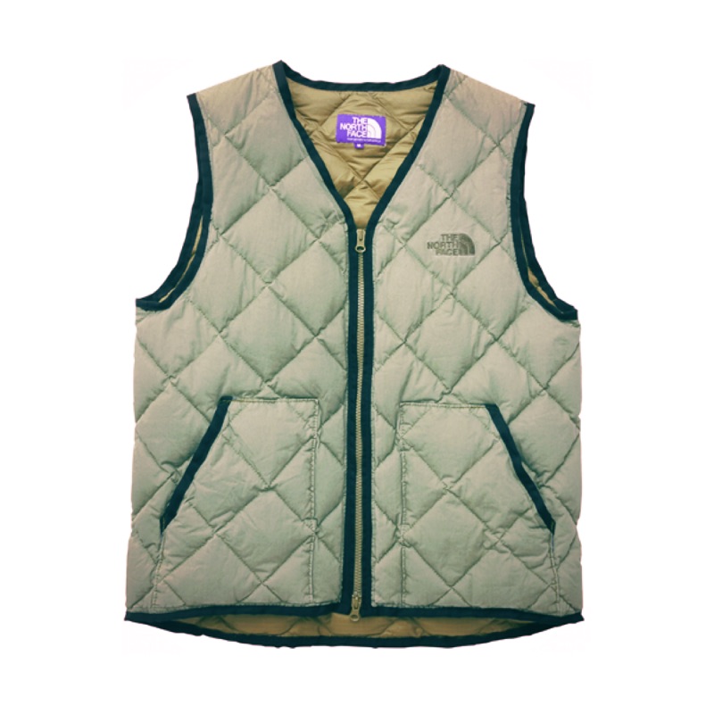 THE NORTH FACE purple label down vest-