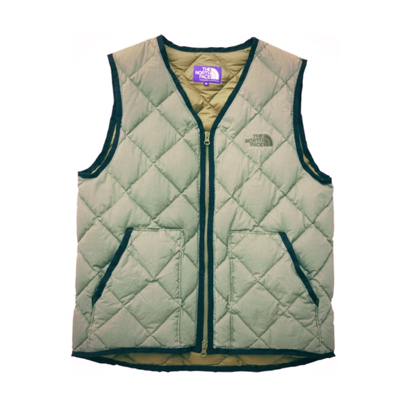 THE NORTH FACE PURPLE LABEL Cotton Down Vest 紫標背心北臉戶外露營