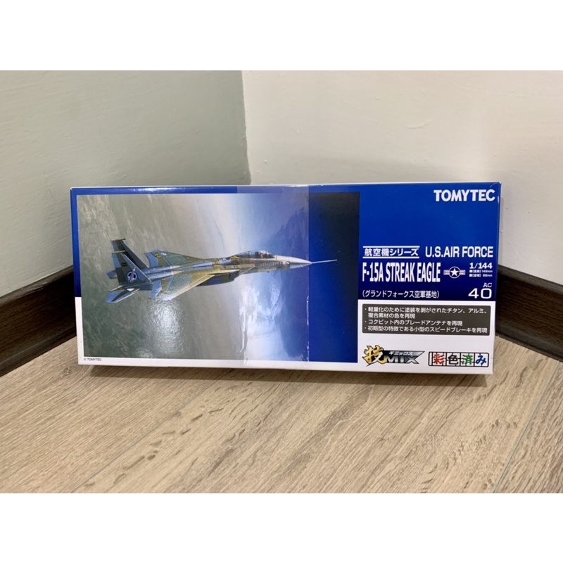 その他 TOMYTEC F-15A STREAK EAGLE 1/144 トミーテック1/144 F15 STREAK EAGLE 技MIX 航空機シリーズ 技AC40 1