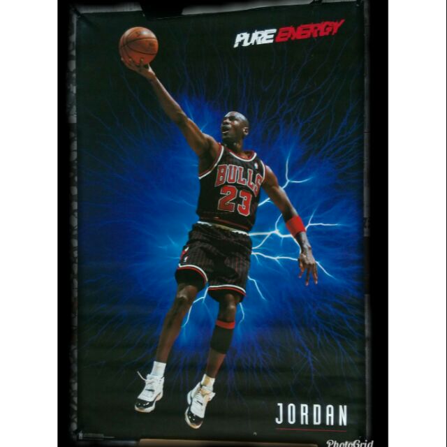 MICHAEL JORDAN (PURE ENERGY) ポスター 恐い NBA 
