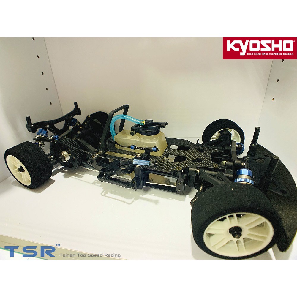 TSR*極速模型日本Kyosho 京商V-ONE RRR 1/10遙控油車引擎房車競速平 