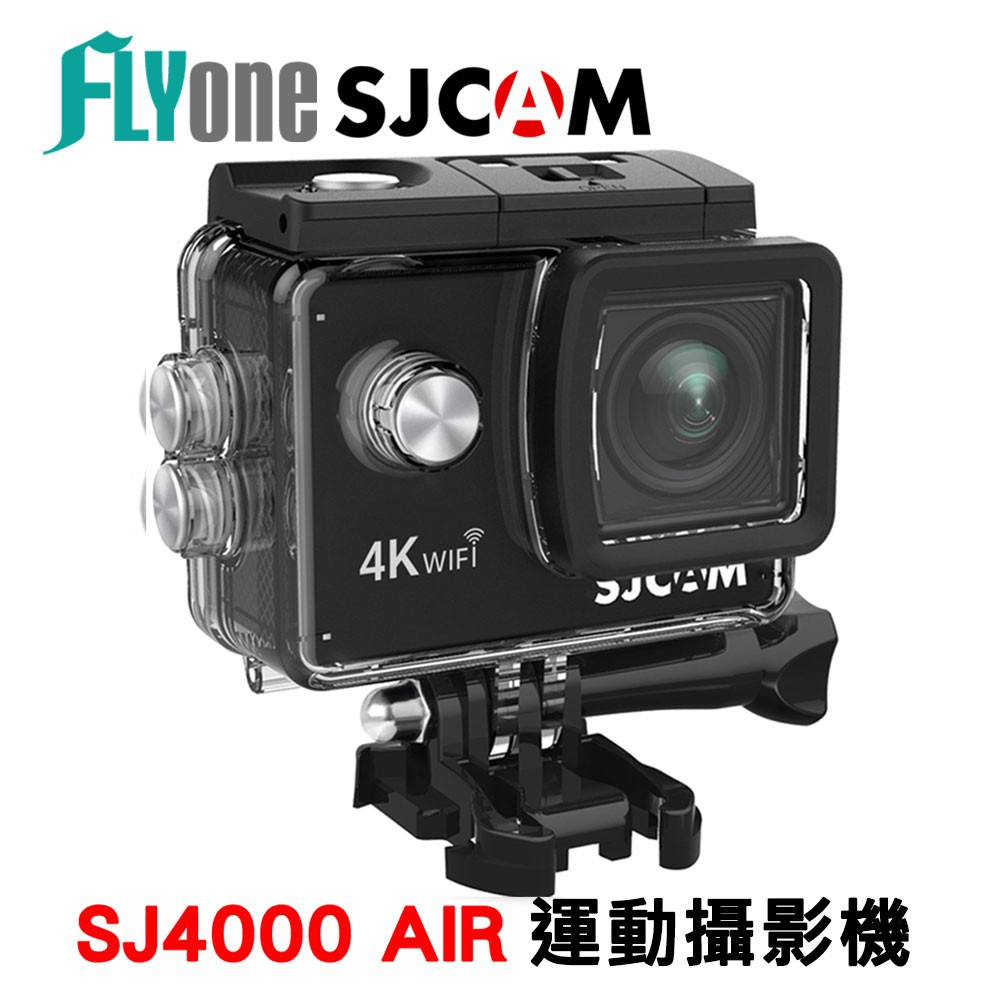SJCAM SJ4000 Air 防水4K撮影 Wi-Fi接続 ブラック✨新品