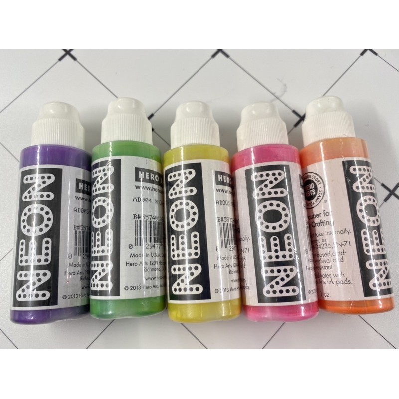 Hero good Art Neon ink sets