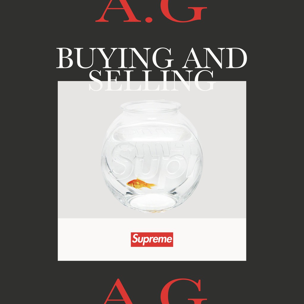 A.G代購》20FW Week12 Supreme Fish Bowl 魚缸Supreme 收藏品系列