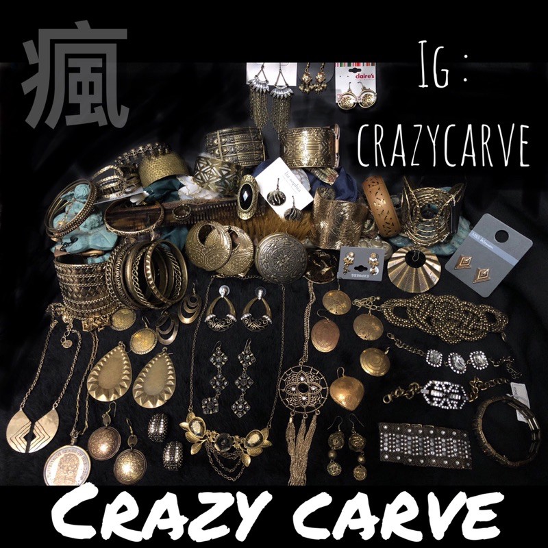 CRAZY CARVE 瘋狂雕刻國外飾品, 線上商店| 蝦皮購物