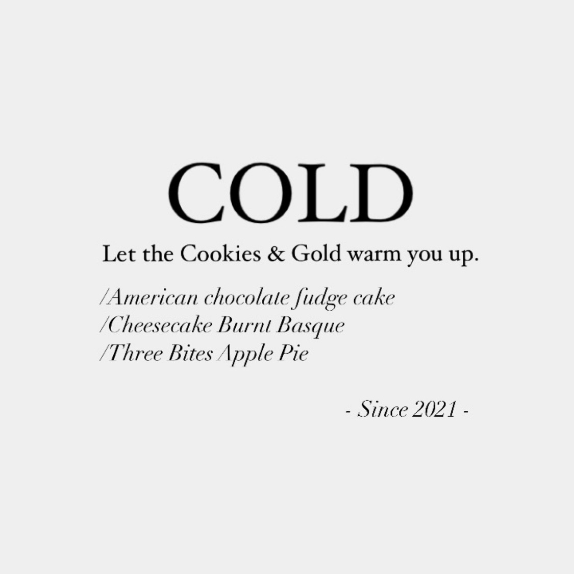 COLD cookie & gold, 線上商店 蝦皮購物