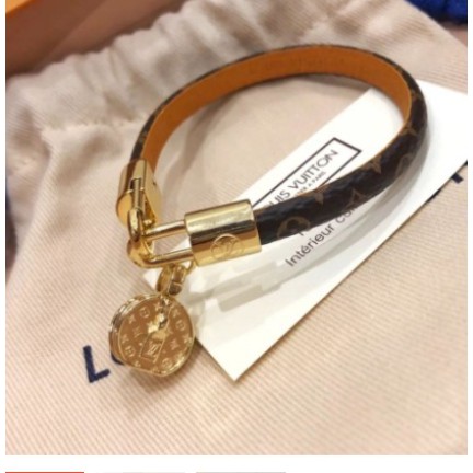 Louis Vuitton MONOGRAM Lv tribute bracelet (M6442E)