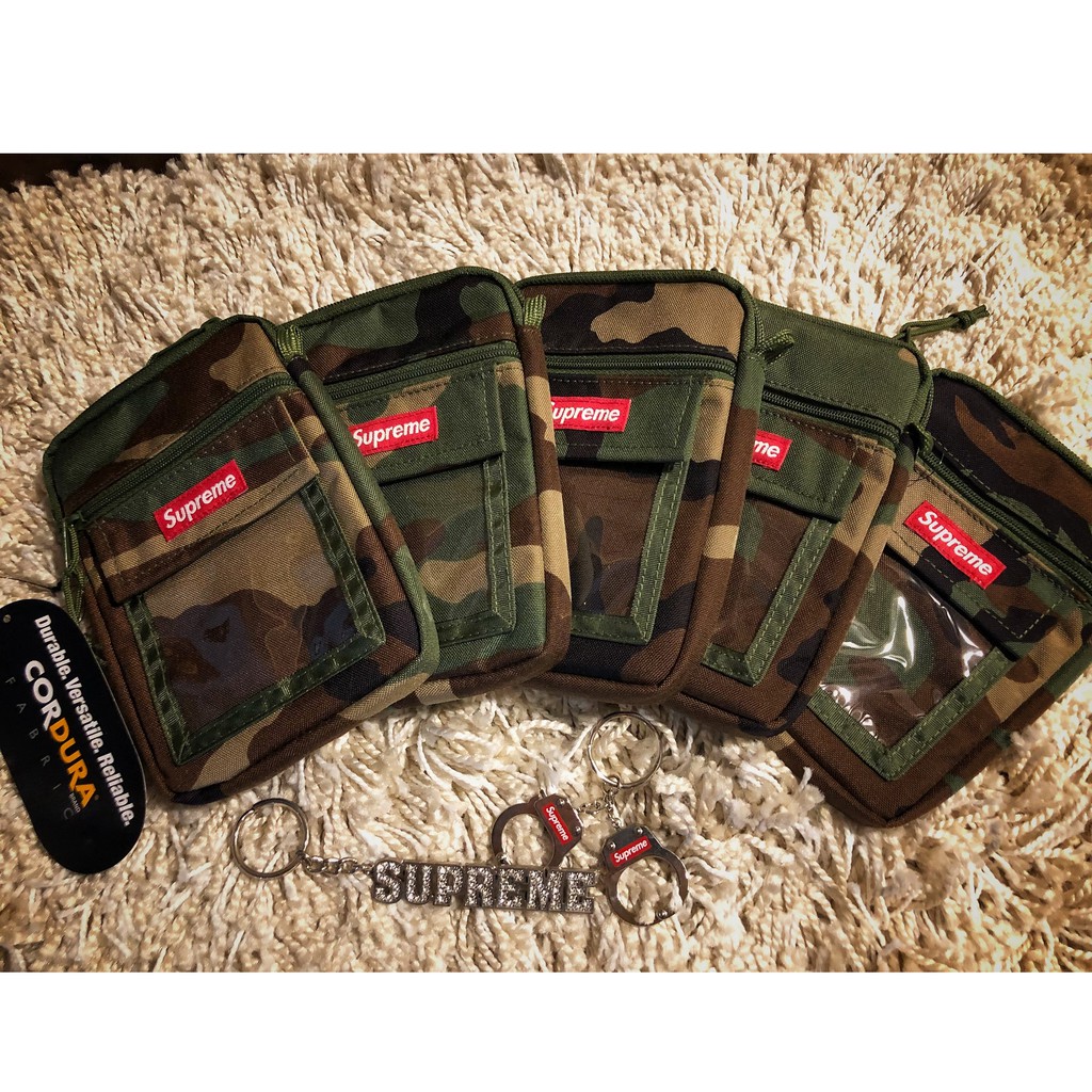 ☆日本の職人技☆ Supreme Pouch UtilityBAG Supreme 迷彩 ください