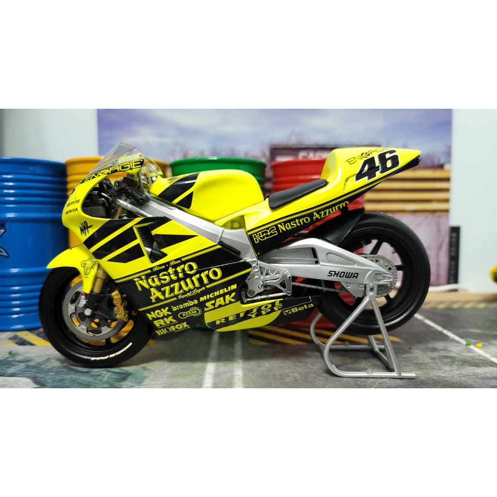 Minichamps 1/12 1:12 Honda NSR500 Testbike Rossi 2001 羅西模型車