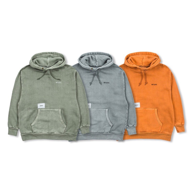 WTAPS 19AW COLLEGE DESIGN HOODED 03-