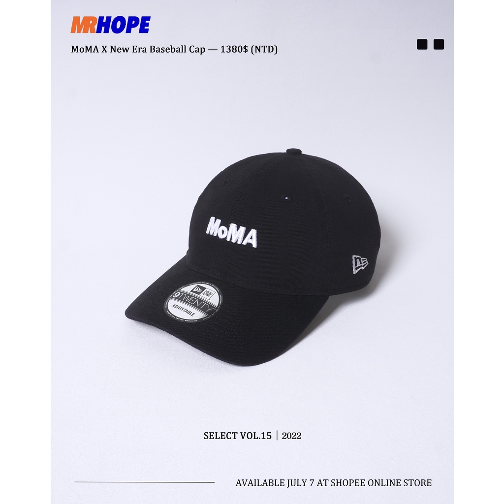 MR.HOPE】 補貨MoMA X New Era Baseball Cap 棒球帽9Twenty 老帽| 蝦皮購物