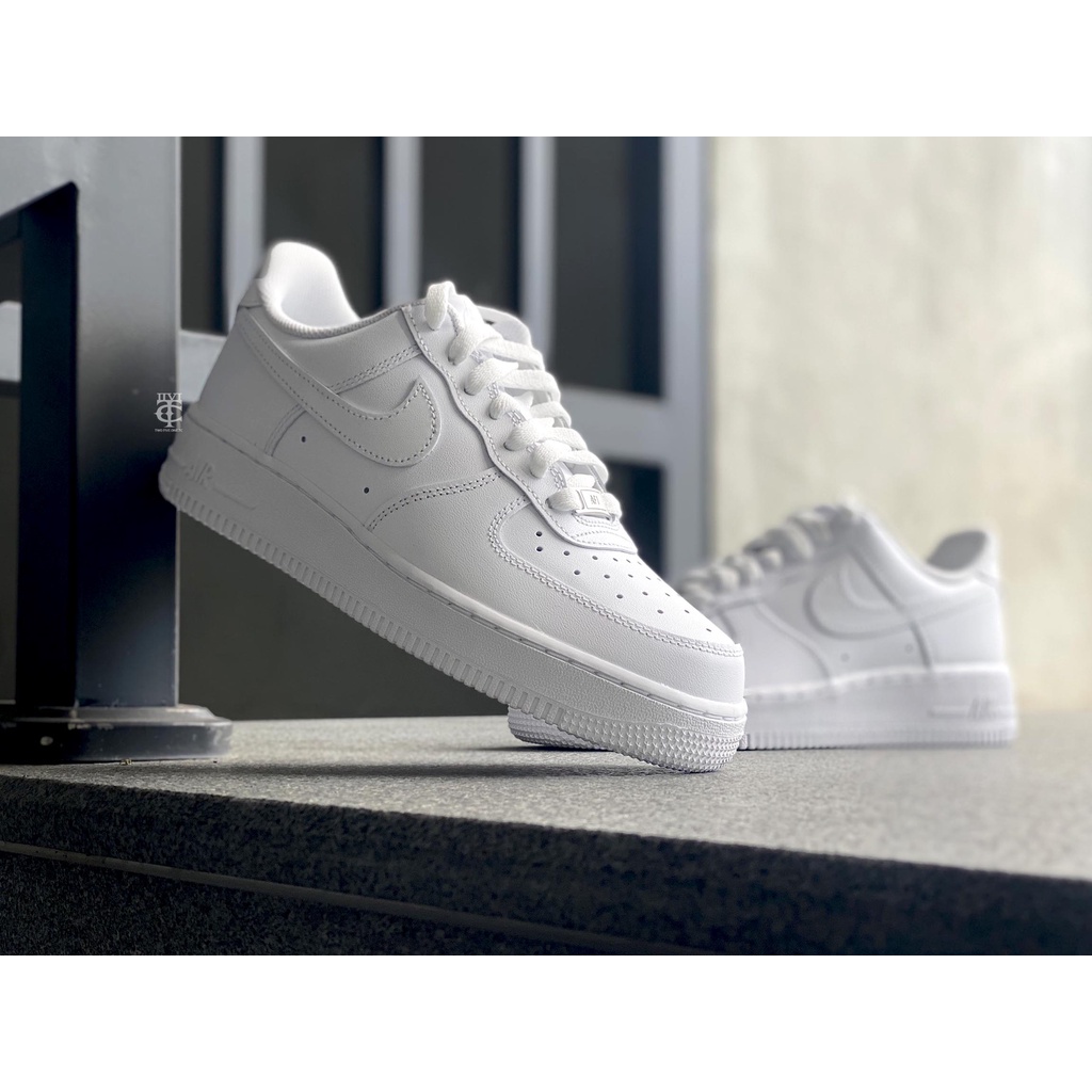 【貳伍壹.TC】Nike Air Force 1 經典純白 全白 AF1 鐵牌