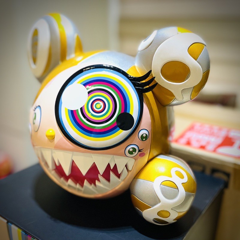 美品セール中 村上隆「Mr DOB Figure(gold +original」 Takashi Murakami 村上隆| Untitled (Mr. Dob - Yellow) 無題（Mr. Dob
