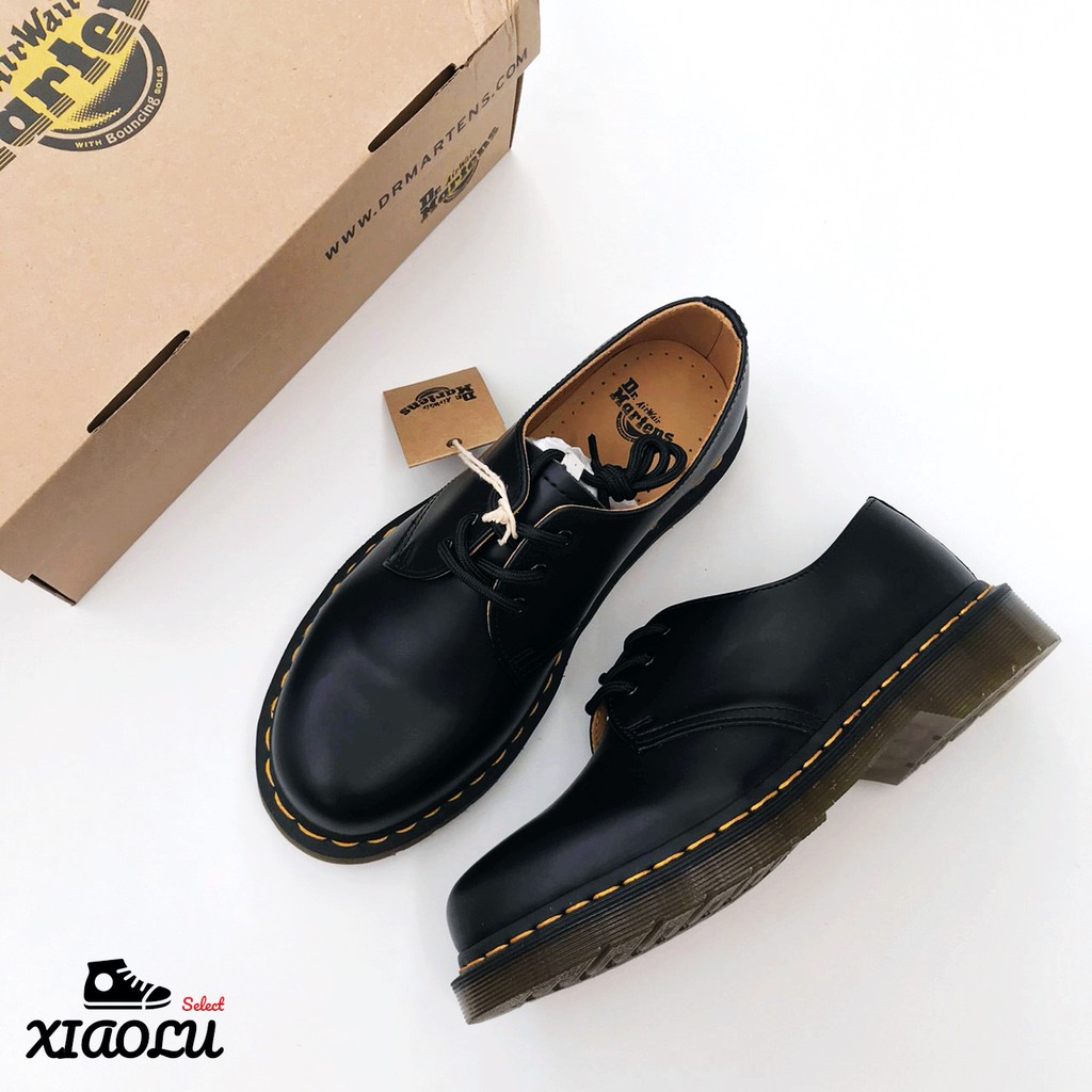 XIAOLU】 DR.MARTENS 1461 SMOOTH 馬汀3孔中性款11838002 硬皮霧面黑色