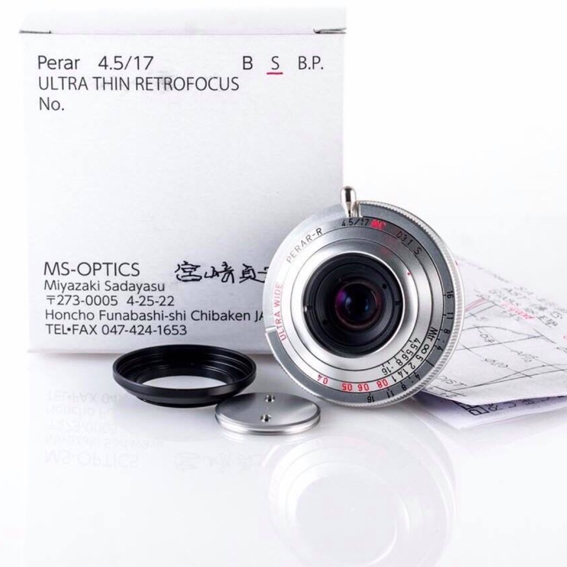宮崎光学 MS-OPTICS PERAR 4.5/21 ライカMマウント - レンズ(単焦点)