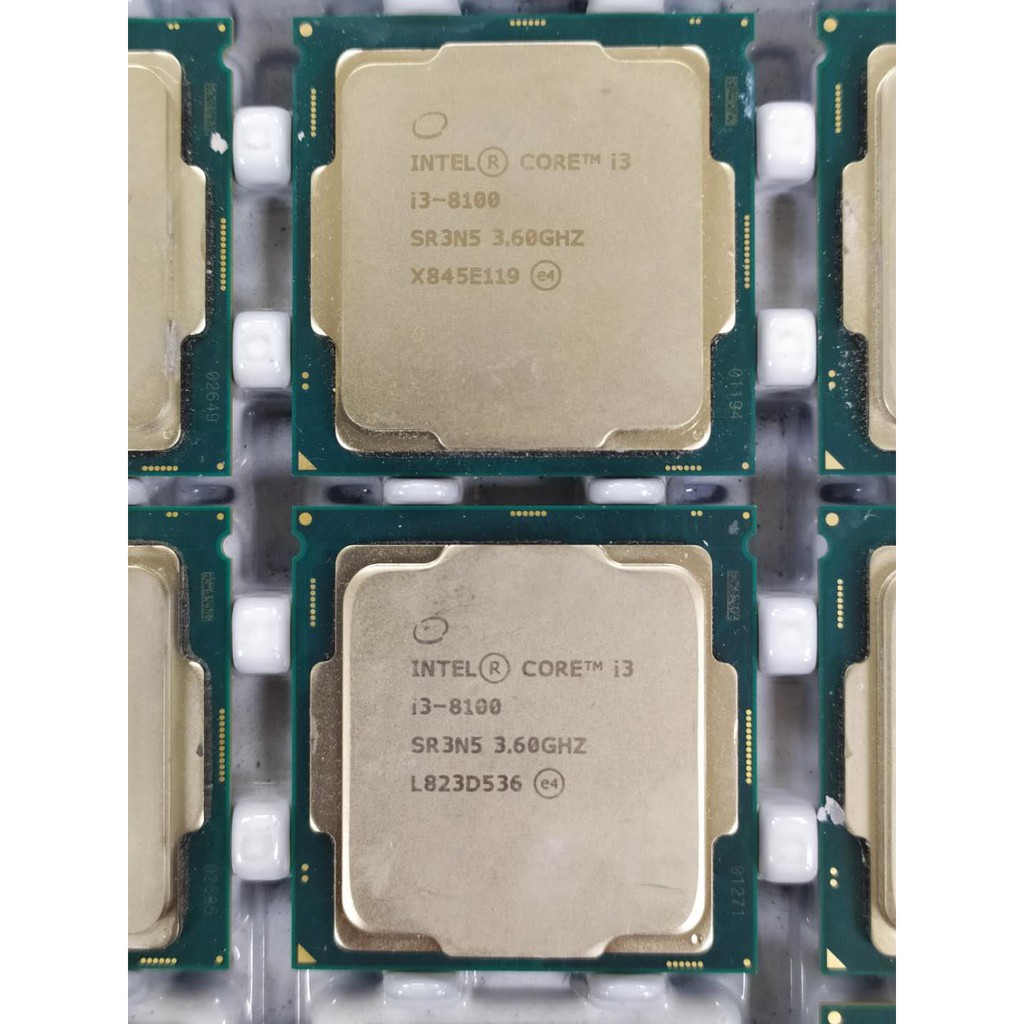 intel i3-8100 i3 8100 正式版處理器8代CPU 拆機非i3 9100 保固120天