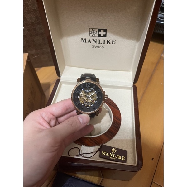 Manlike swiss cheap watch