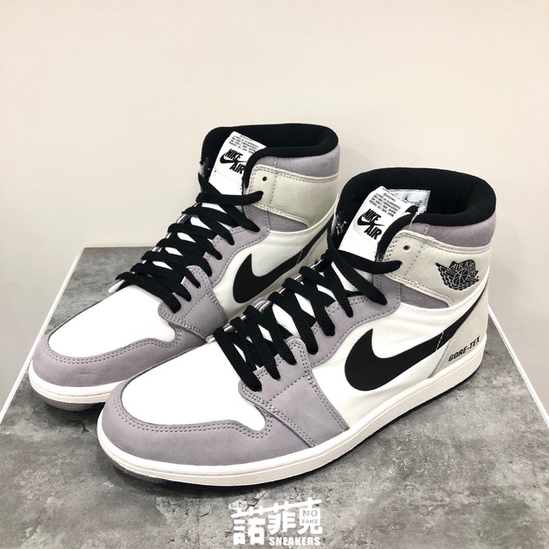 【 諾菲克 】Air Jordan 1 Element Gore-Tex Sail 白灰 防水 復古 籃球鞋DB2889