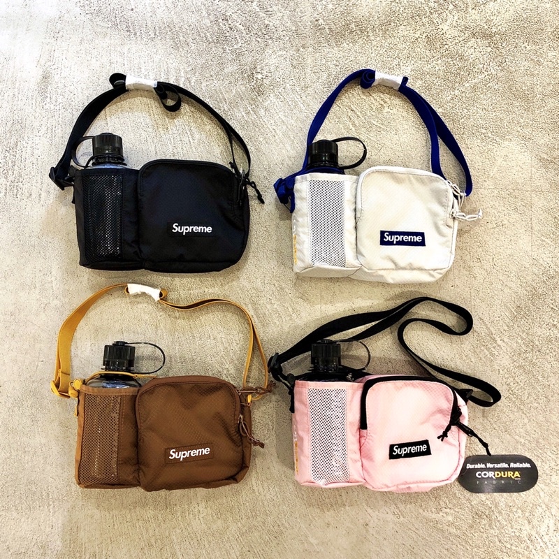 ☆Fusion Store☆台灣現貨Supreme 品牌Side Bag 水壺小包男女潮流配件