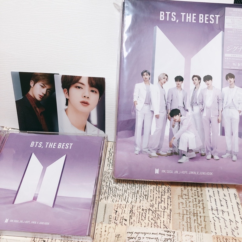 現貨 BTS 日專 精選專輯 bts the best 碩珍 小卡