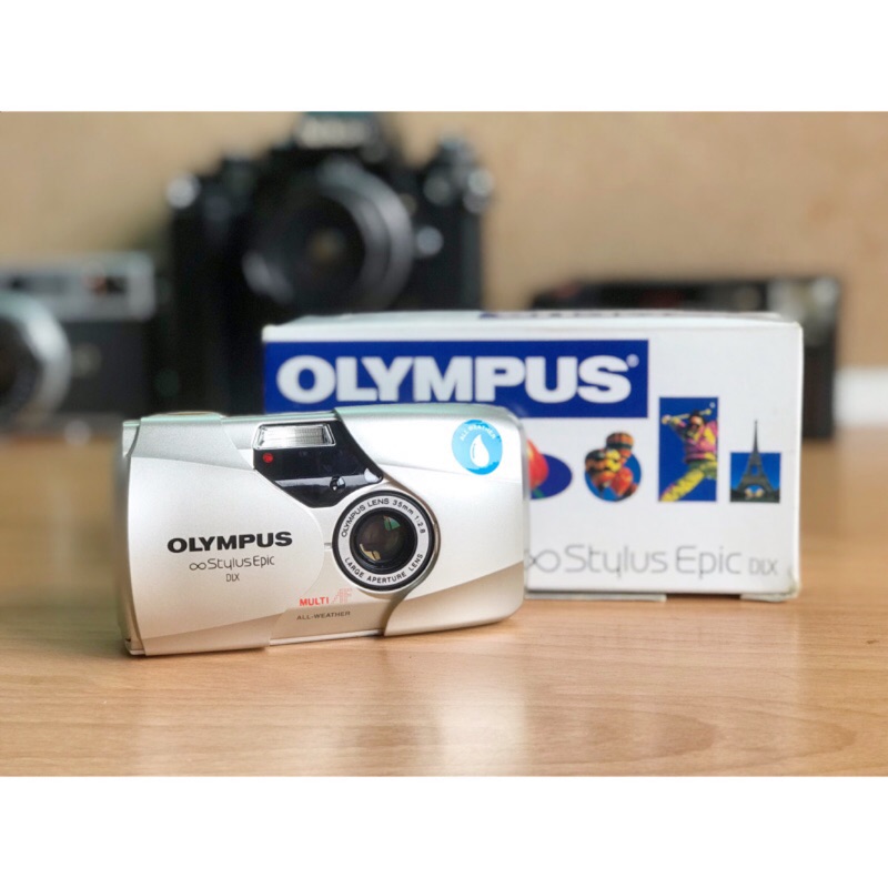 已售出］Olympus Mju II 2 Stylus Epic Dlx 喵兔35mmf2.8 定焦鏡防水版