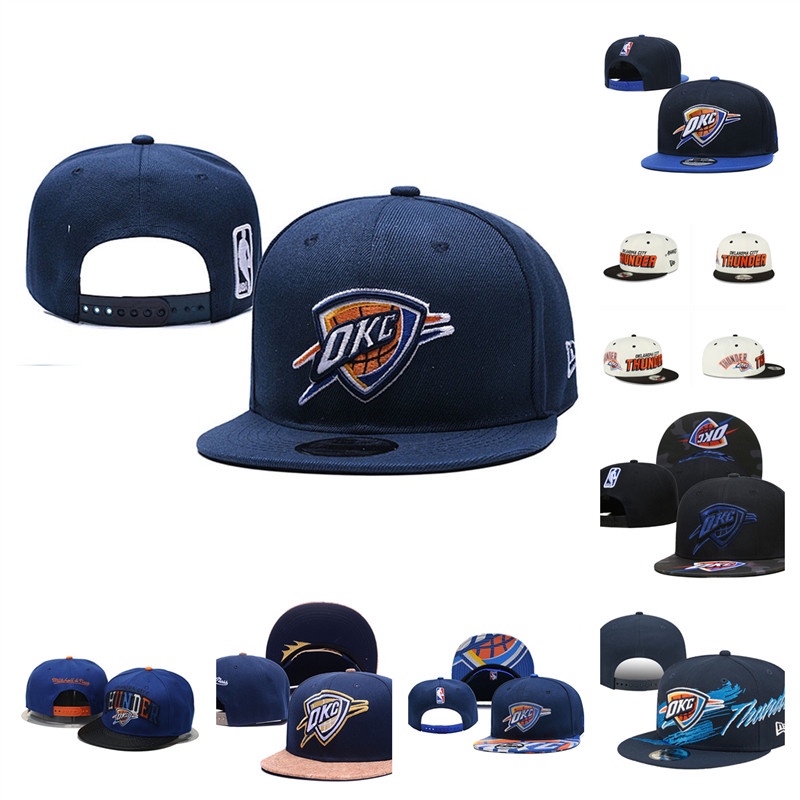 Oklahoma City Tnunder NBA Basketball New Era Snap Back Polyester