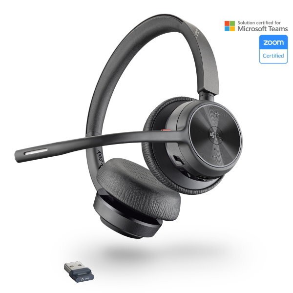 POLY VOYAGER 4320 UC 雙耳藍牙耳機組USB-A (公司貨) | 蝦皮購物
