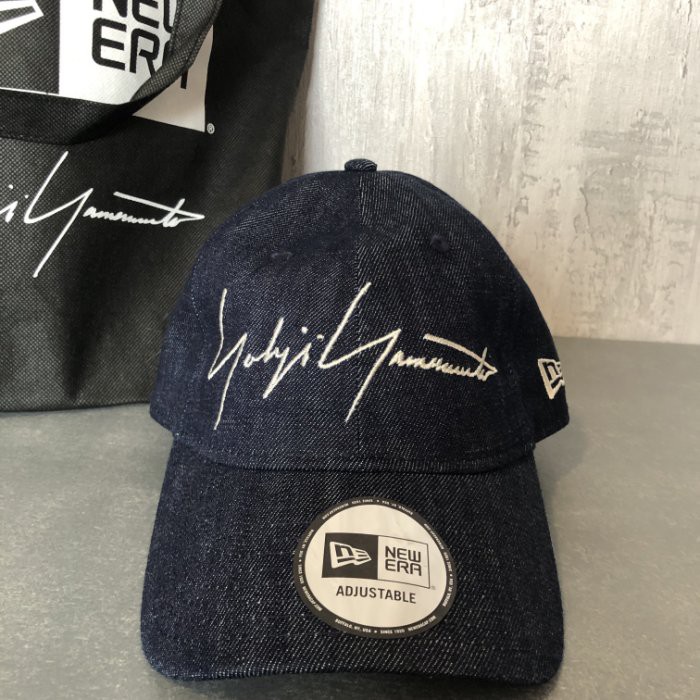 現貨Yohji Yamamoto 山本耀司× NEW ERA ADJUSTABLE NAVY 聯名棒球帽(售