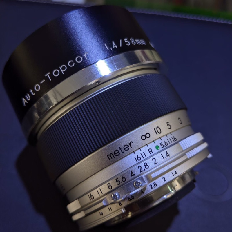 收藏品之一】Cosina Auto-Topcor 58mm F1.4 for Nikon AI-S | 蝦皮購物