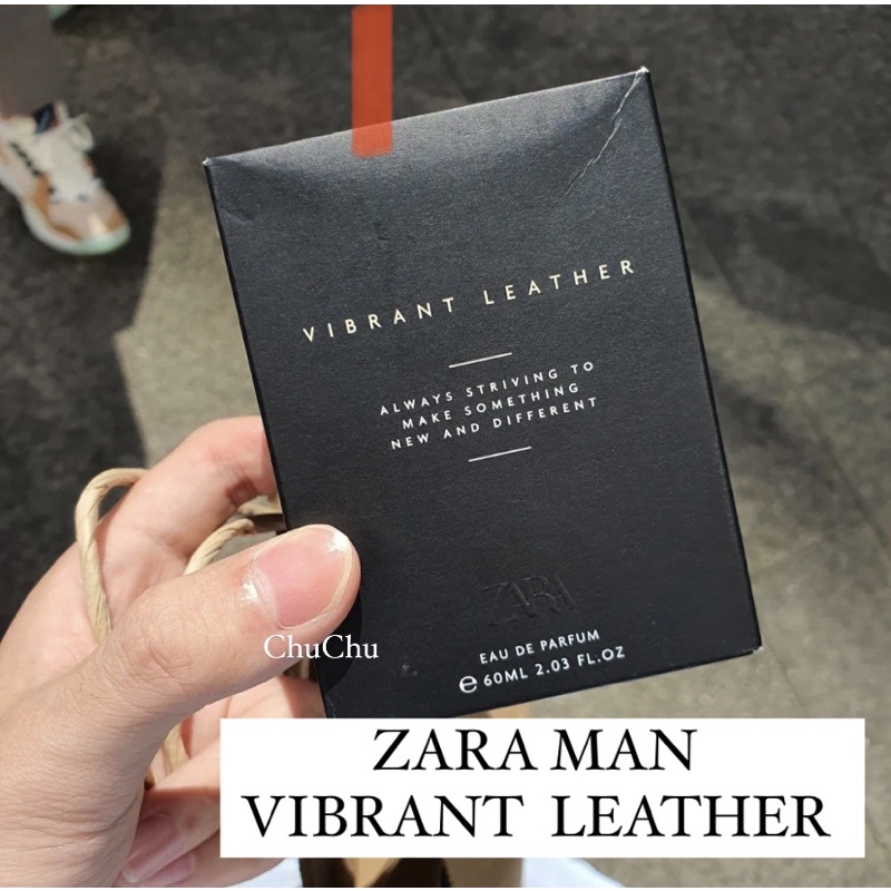 💼全新正品有分裝熱銷款ZARA MAN vibrant leather 男香系列| 蝦皮購物