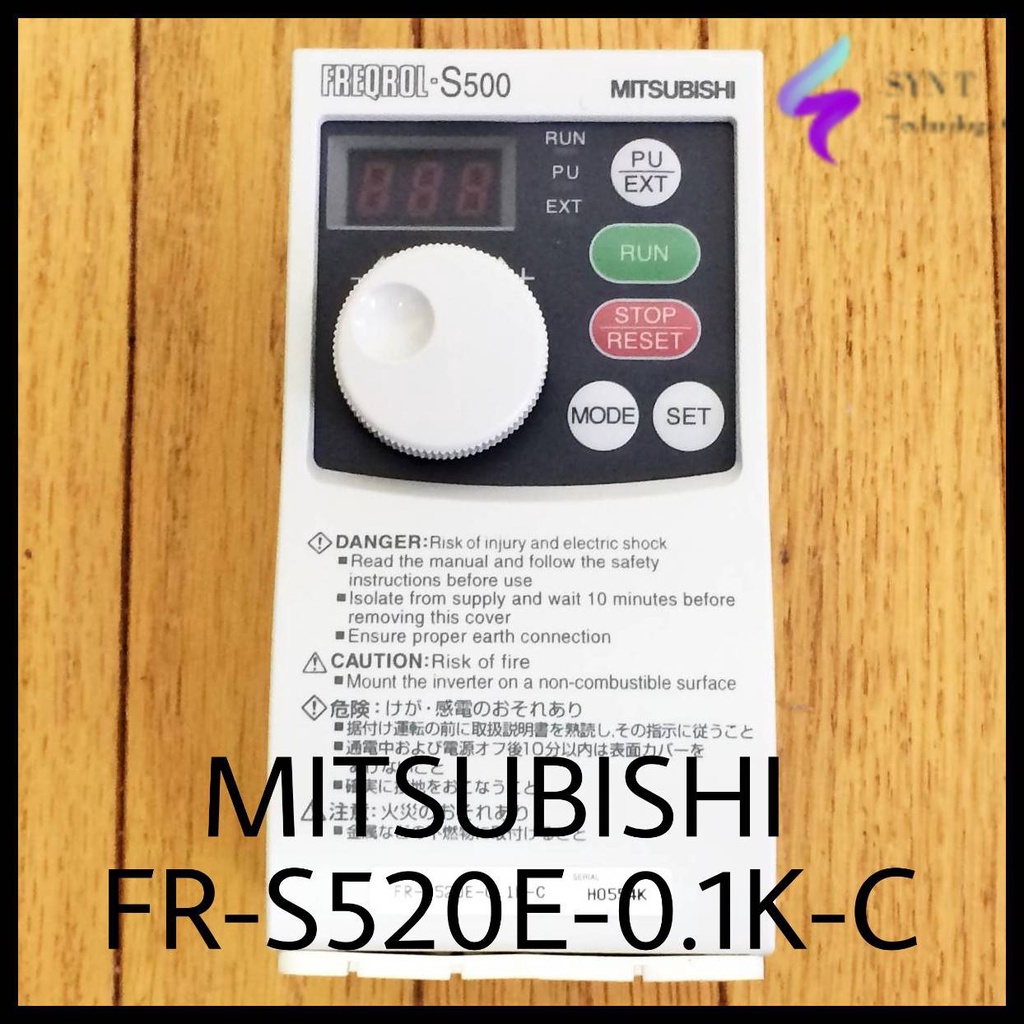 現貨)MITSUBISHI/ FR-S520E-0.1K-C/三菱/INVERTER/コンパクト