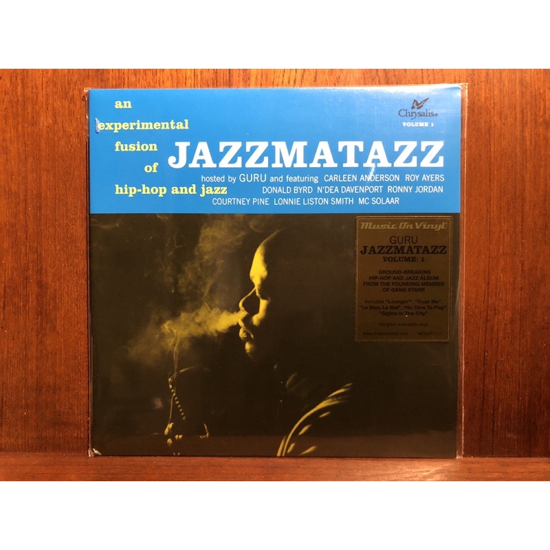 沐耳] Gang Starr 之Guru 完美融合爵士與饒舌Jazzmatazz Vol. 1 黑膠 