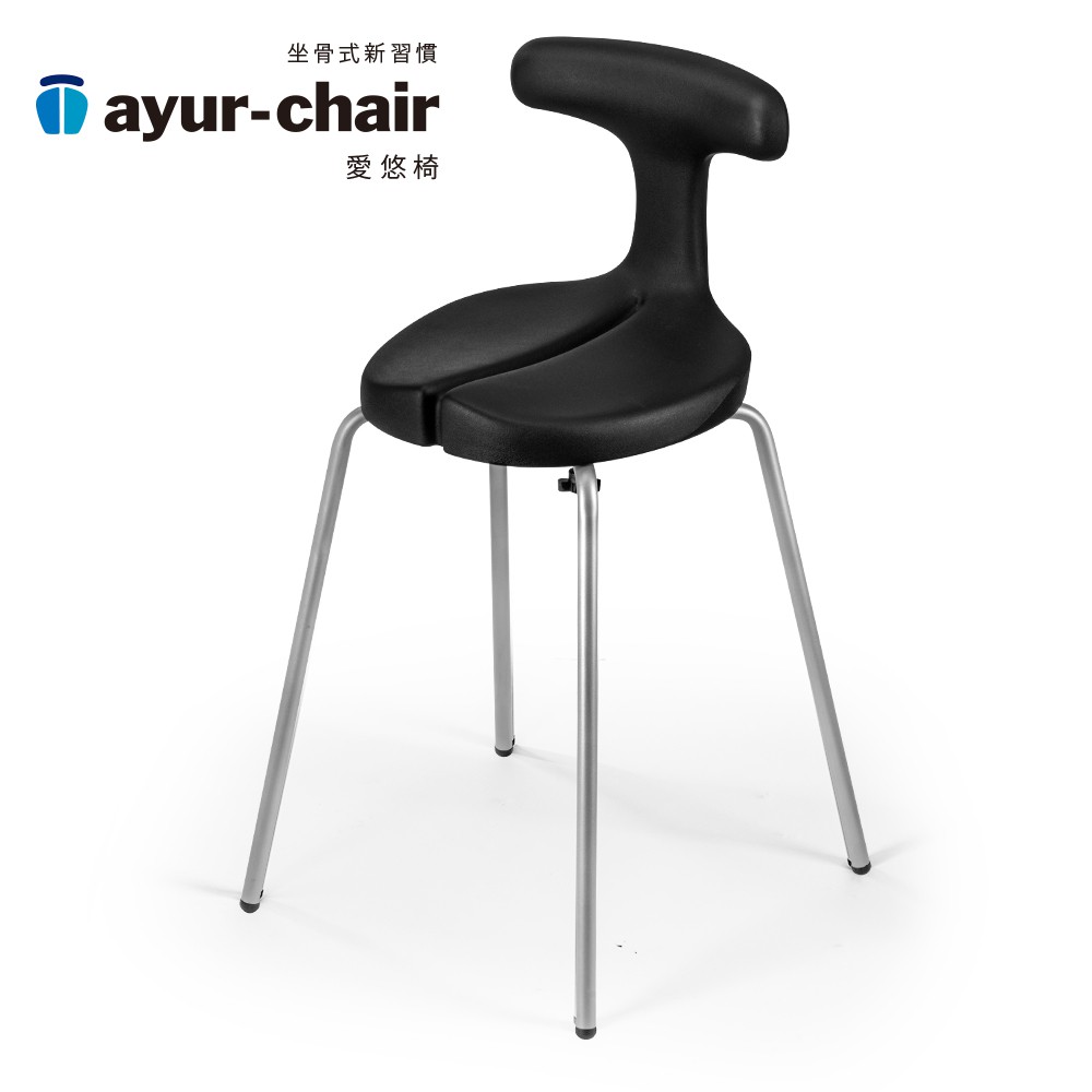 愛悠椅 Ayur-chair 簡約基本款M_黑(701010014)