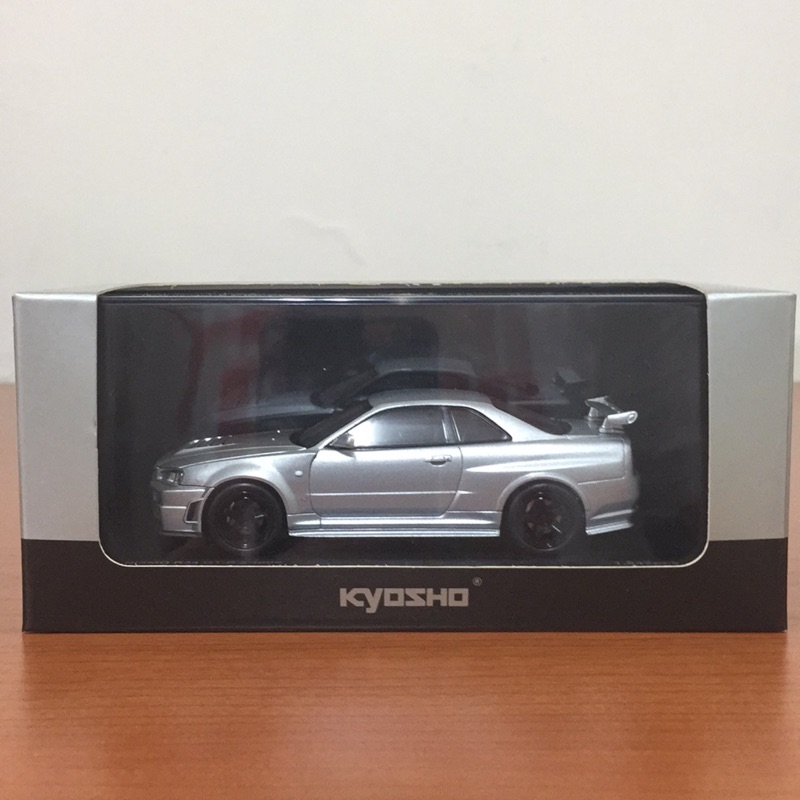 Kyosho絕版精品] 1/43 Nissan Nismo R34 GT-R Z-tune (引擎蓋可