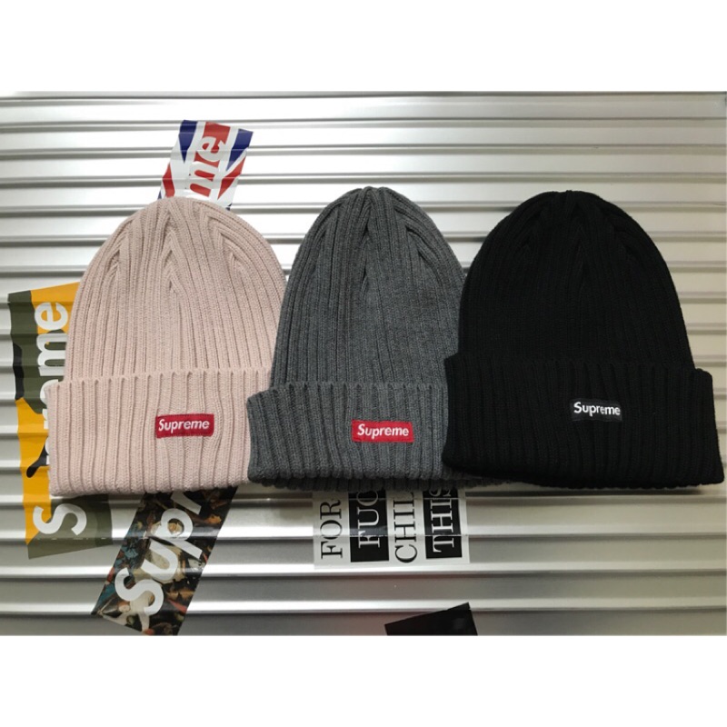 SUPREME overdyed ribbed beanie 三枚-