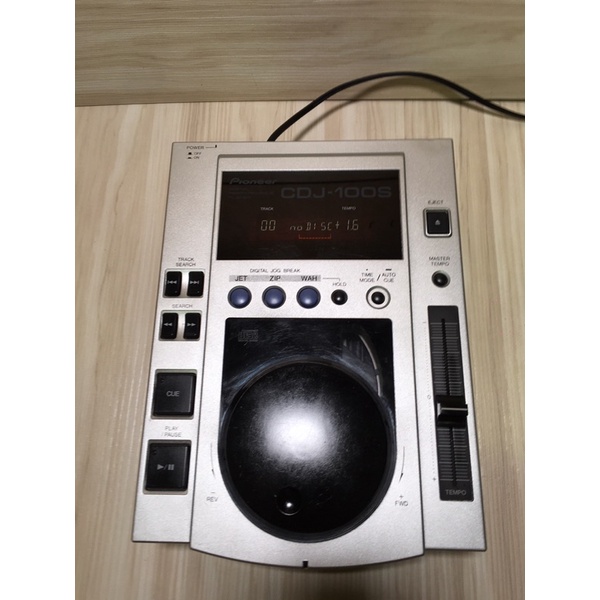 7成新pioneer cdj-100 dj專用CD player 故障機只售1200元| 蝦皮購物