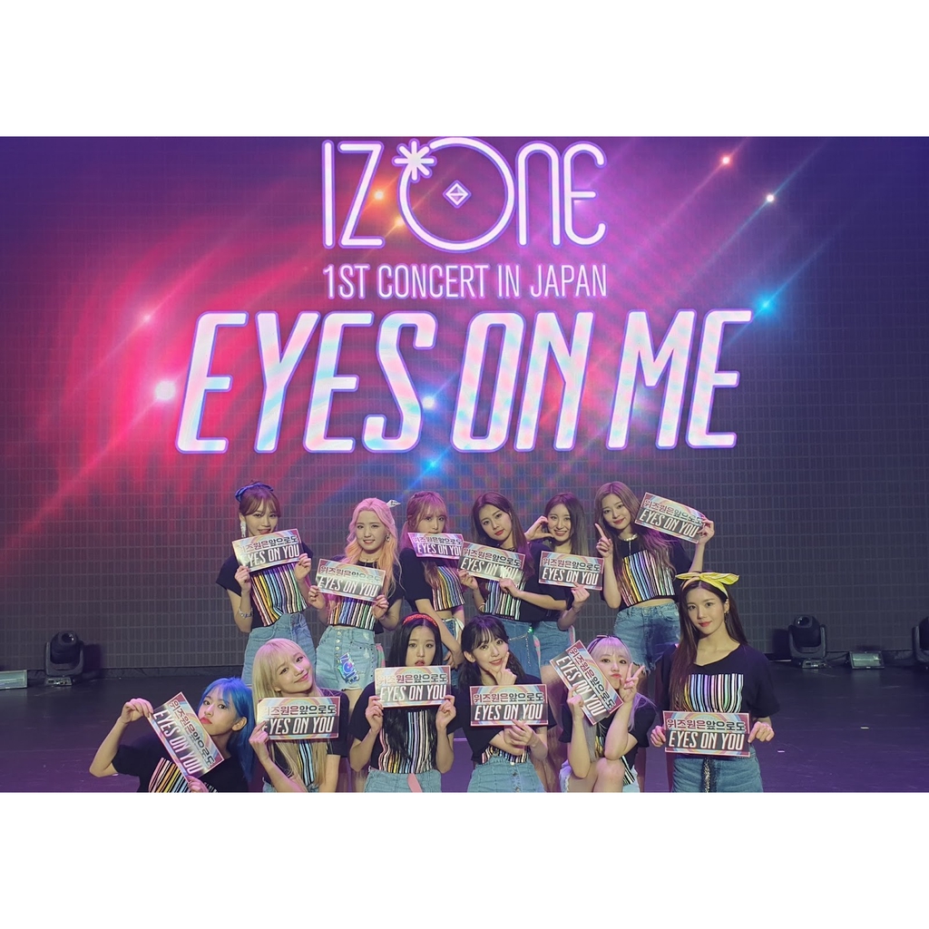 微音樂💃 代購日版IZ*ONE 1st Concert Japan Eyes On Me 日本演唱會DVD 