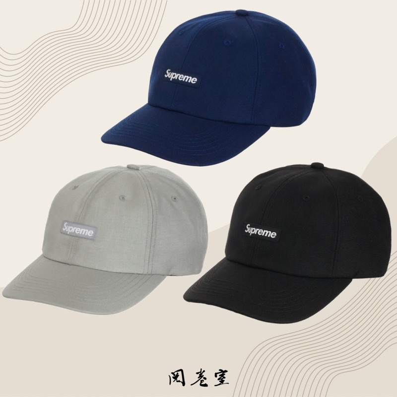 閱卷室》【現貨】Supreme Cordura Small Box cap 帽子老帽鴨舌帽棒球帽