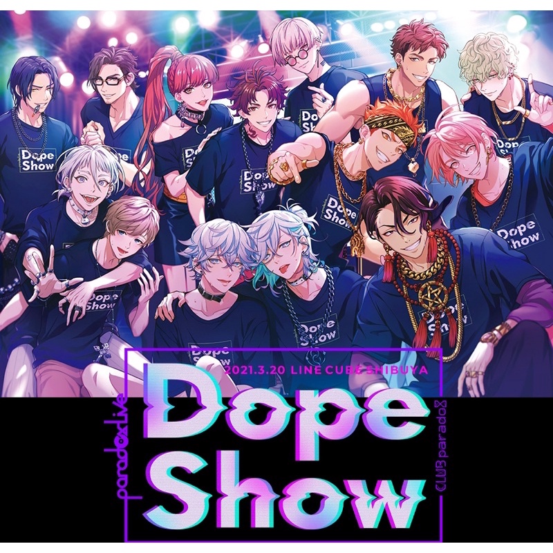 Paradox Live Dope Show-2021.3.20 LINE CUBE SHIBUYA- DVD | 蝦皮購物