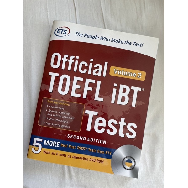 免運Official TOEFL iBT Tests Volume2 | 蝦皮購物