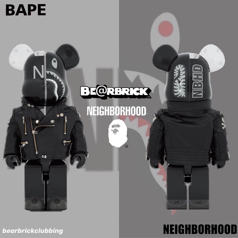 BAPE NEIGHBORHOOD BE@RBRICK 100% u0026 400%-