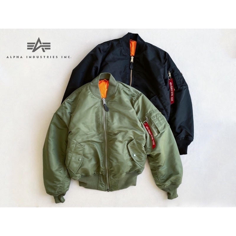 🔴【全新正品】(零碼出清)Alpha industries jacket MA-1美版經典飛行外套 男女可