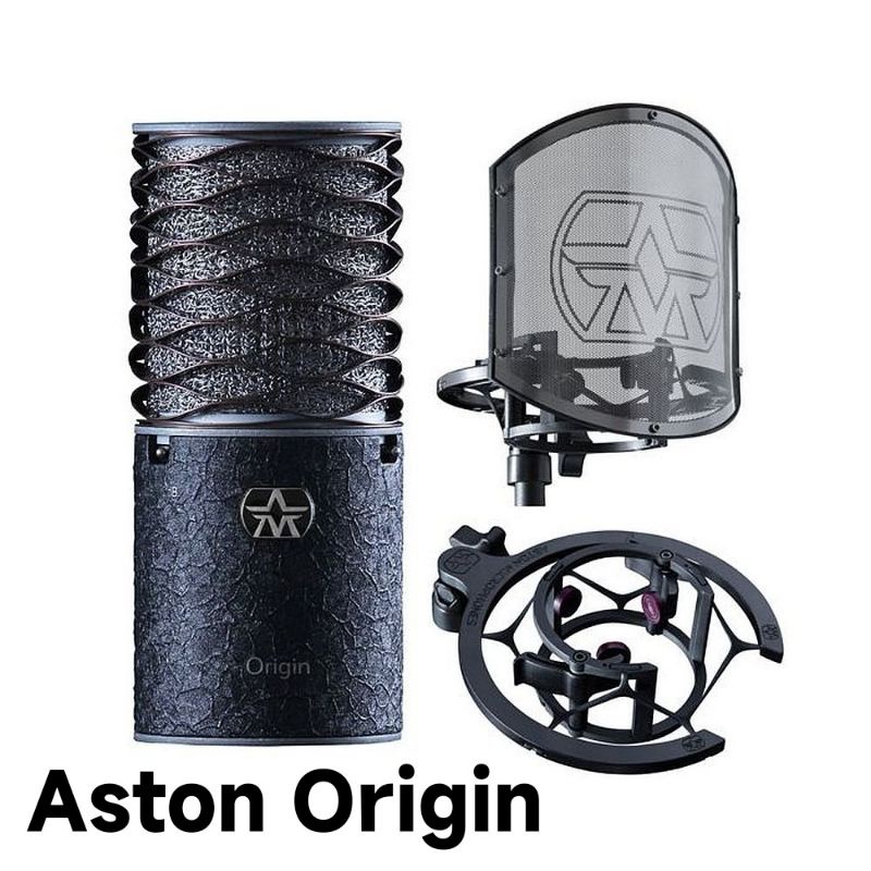 《桃園八德實體店家》附發票 阿斯頓Aston Microphones Origin 和 Spirit 套裝 – 回歸黑